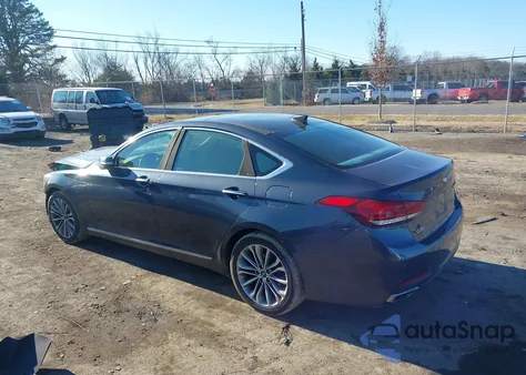 2017 Genesis G80 3.8 from USA, damaged, VIN KMHGN4JE8HU193483